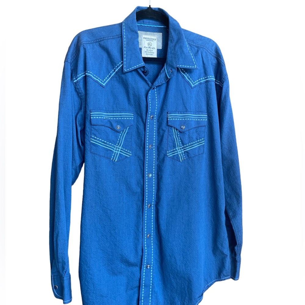 Panhandle Roughstock XL men’s western shirt. Designed in Texas .